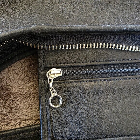 COACH Vintage Legacy Hobo Black Leather Shoulder Bag Authenticated 9148 - Picture 8 of 16